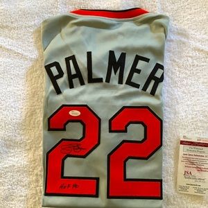 Jim Palmer signed Jersey